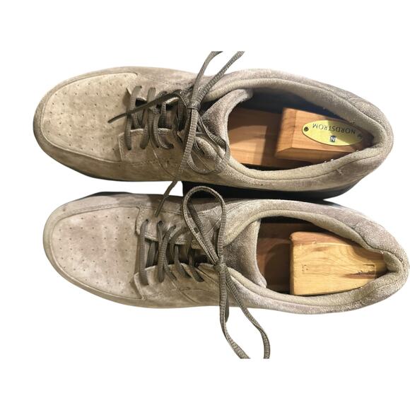 Propet Brown men’s lace up suede leather shoes 10.5 - Picture 9 of 14